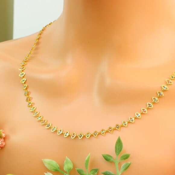 "New Beautiful Design Necklace Chain for Women/Girls, Gift, N660 - Picture 1 of 15